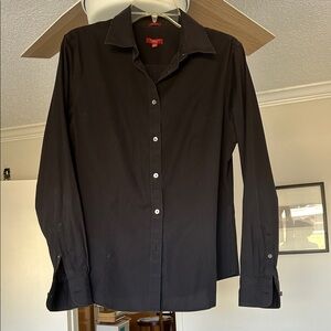 Talbots Black Dress Shirt